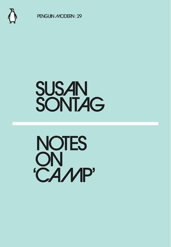 Book cover of Notes on Camp by Susan Sontag