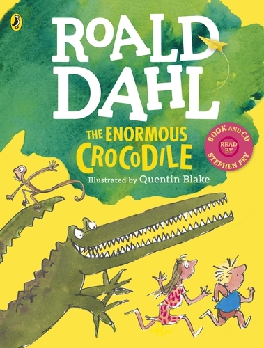 Book cover of The Enormous Crocodile (Book and CD) by Roald Dahl