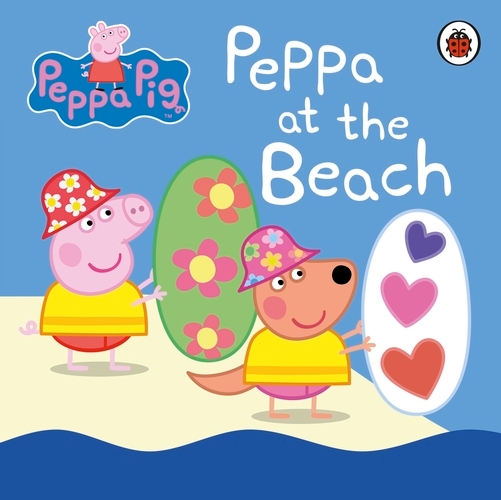 Book cover of Peppa Pig: Peppa at the Beach by Peppa Pig