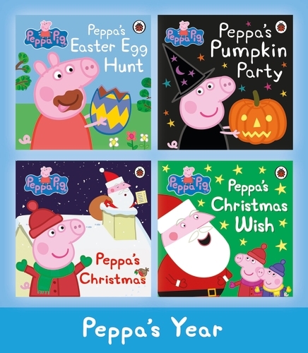 Book cover of Peppa's Year by Peppa Pig