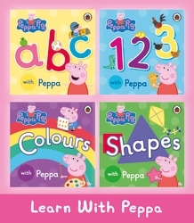 Book cover of Learn With Peppa by Peppa Pig