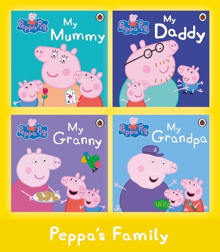 Book cover of Peppa's Family by Peppa Pig