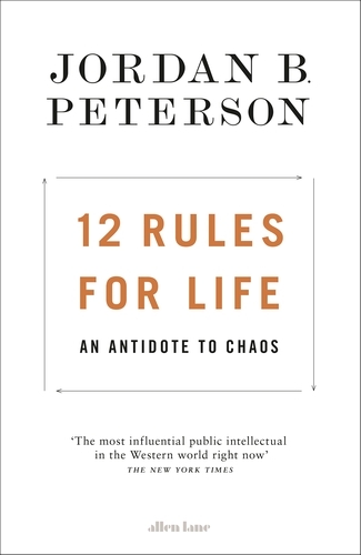 Book cover of 12 Rules for Life by Jordan B. Peterson