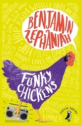 Book cover of Funky Chickens by Benjamin Zephaniah