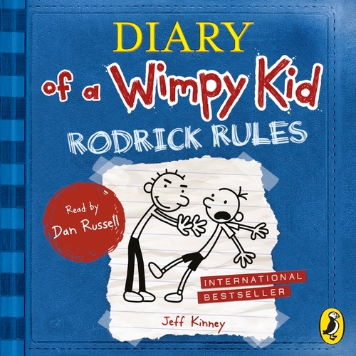Book cover of Diary of a Wimpy Kid: Rodrick Rules (Book 2) by Jeff Kinney