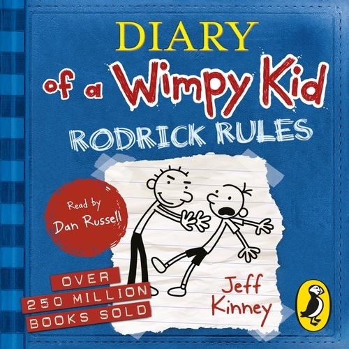Book cover of Diary of a Wimpy Kid: Rodrick Rules (Book 2) by Jeff Kinney