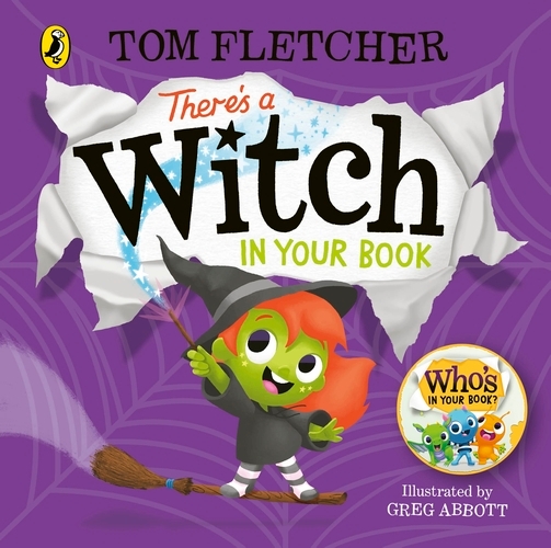 Book cover of There's a Witch in Your Book by Tom Fletcher