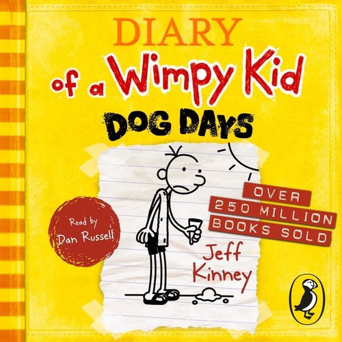 Book cover of Diary of a Wimpy Kid: Dog Days (Book 4) by Jeff Kinney