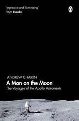 Book cover of A Man on the Moon by Andrew Chaikin