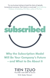 Book cover of Subscribed by Tien Tzuo, Gabe Weisert