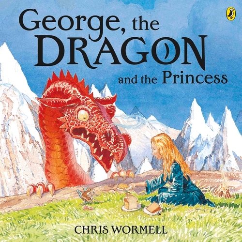Book cover of George, the Dragon and the Princess by Christopher Wormell