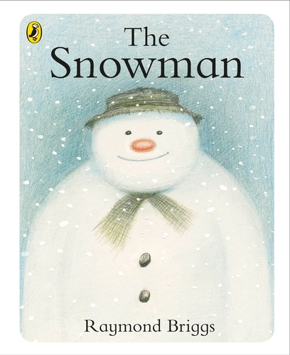 Book cover of The Snowman by Raymond Briggs