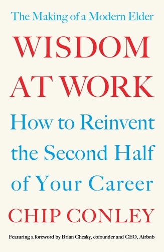Book cover of Wisdom at Work by Chip Conley