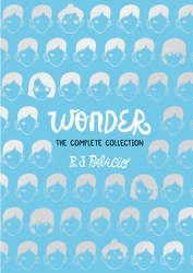 Book cover of Wonder by R J Palacio