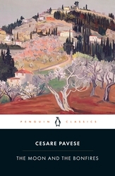 Book cover of The Moon and the Bonfires by Cesare Pavese