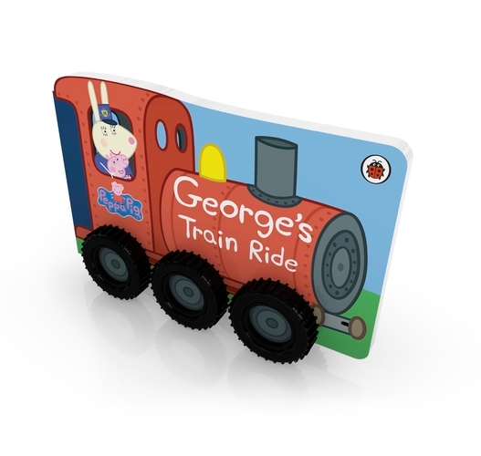 Book cover of Peppa Pig: George's Train Ride by Peppa Pig