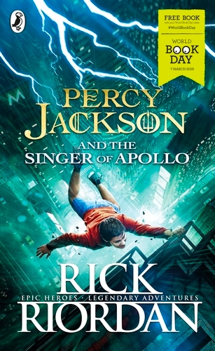 Book cover of Percy Jackson and the Singer of Apollo by Rick Riordan