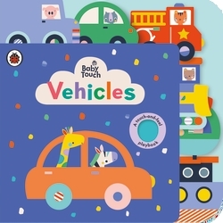 Book cover of Baby Touch: Vehicles Tab Book by Ladybird