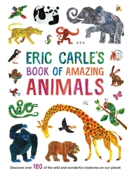 Book cover of Eric Carle's Book of Amazing Animals by Eric Carle