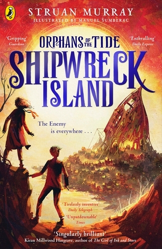 Book cover of Shipwreck Island by Struan Murray