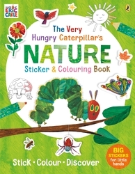 Book cover of The Very Hungry Caterpillar's Nature Sticker and Colouring Book by Eric Carle