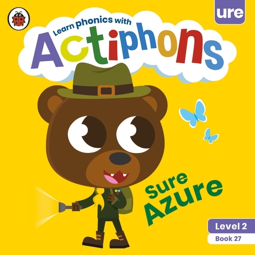 Book cover of Actiphons Level 2 Book 27 Sure Azure by Ladybird