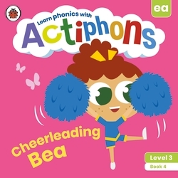 Book cover of Actiphons Level 3 Book 4 Cheerleading Bea by Ladybird