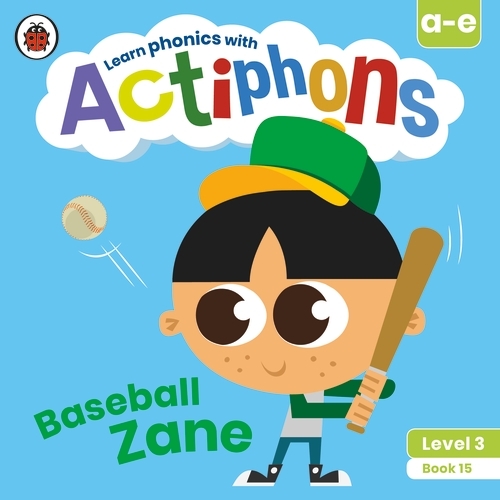Book cover of Actiphons Level 3 Book 15 Baseball Zane by Ladybird