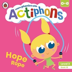 Book cover of Actiphons Level 3 Book 18 Hope Rope by Ladybird