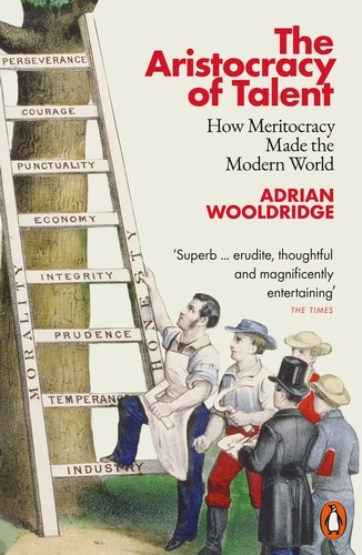 Book cover of The Aristocracy of Talent by Adrian Wooldridge