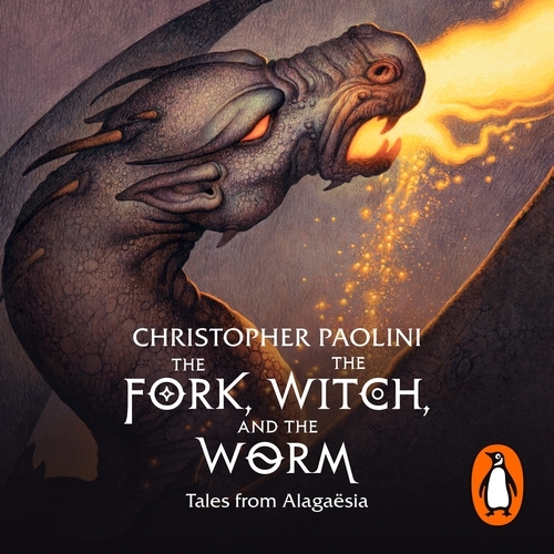 Book cover of The Fork, the Witch, and the Worm by Christopher Paolini
