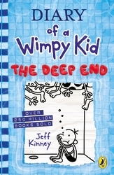 Book cover of Diary of a Wimpy Kid: The Deep End (Book 15) by Jeff Kinney