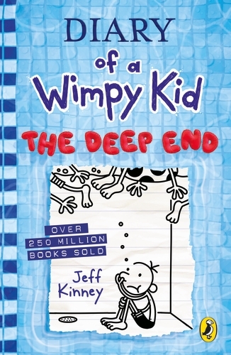 Book cover of Diary of a Wimpy Kid: The Deep End (Book 15) by Jeff Kinney