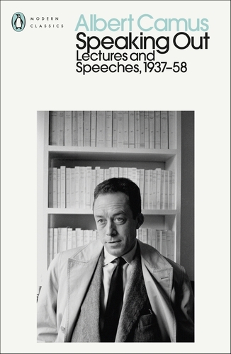 Book cover of Speaking Out by Albert Camus