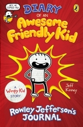 Book cover of Diary of an Awesome Friendly Kid by Jeff Kinney