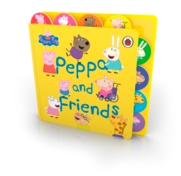 Book cover of Peppa Pig: Peppa and Friends by Peppa Pig
