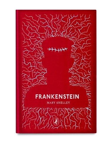Book cover of Frankenstein by Mary Shelley