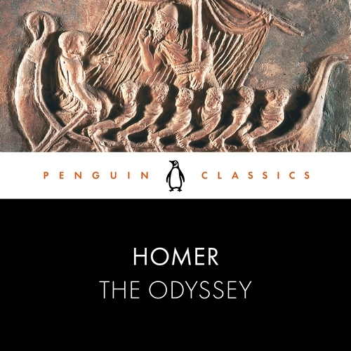 Book cover of The Odyssey by Homer