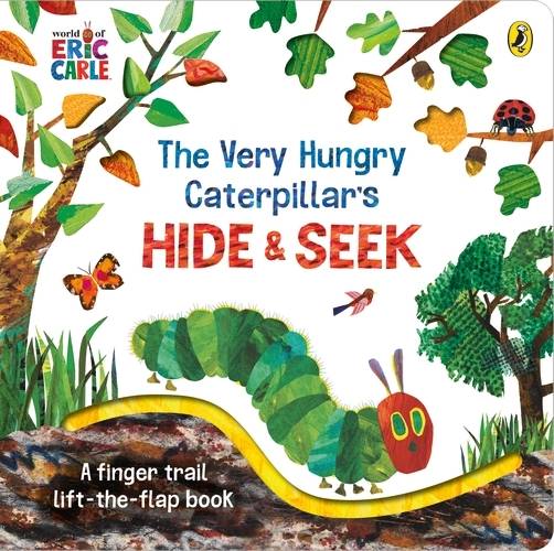 Book cover of The Very Hungry Caterpillar's Hide-and-Seek by Eric Carle