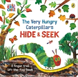 Book cover of The Very Hungry Caterpillar's Hide-and-Seek by Eric Carle