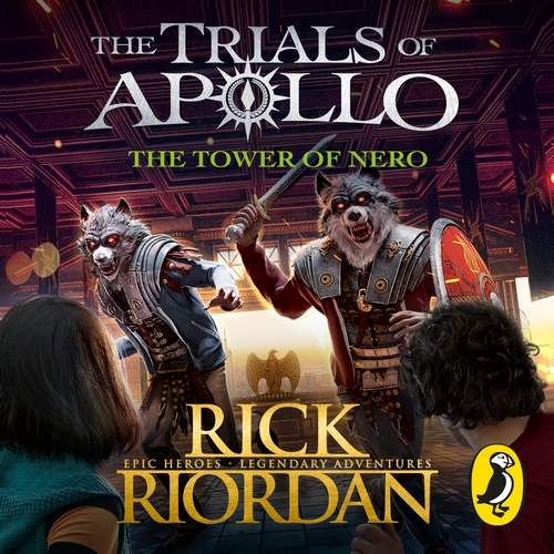 Book cover of The Tower of Nero (The Trials of Apollo Book 5) by Rick Riordan