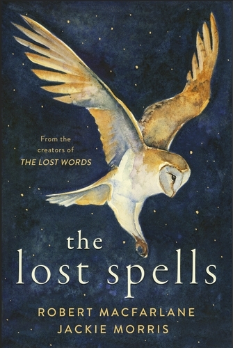 Book cover of The Lost Spells by Robert Macfarlane, Jackie Morris