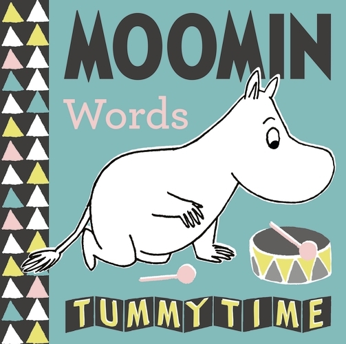 Book cover of Moomin Baby: Words Tummy Time Concertina Book by Tove Jansson