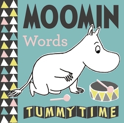Book cover of Moomin Baby: Words Tummy Time Concertina Book by Tove Jansson