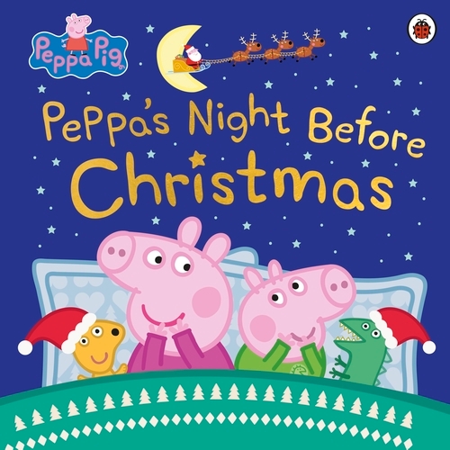 Book cover of Peppa Pig: Peppa's Night Before Christmas by Peppa Pig
