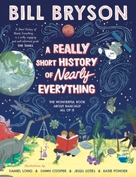 Book cover of A Really Short History of Nearly Everything by Bill Bryson