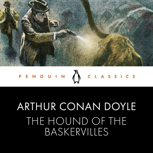 Book cover of The Hound of the Baskervilles by Arthur Conan Doyle