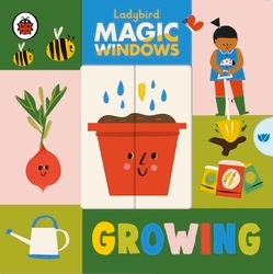 Book cover of Magic Windows: Growing by Ladybird