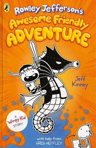 Book cover of Rowley Jefferson's Awesome Friendly Adventure by Jeff Kinney