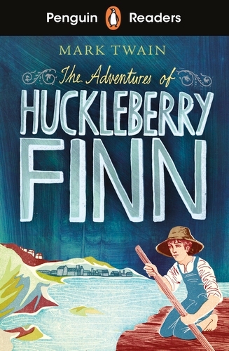 Book cover of Penguin Readers Level 2: The Adventures of Huckleberry Finn (ELT Graded Reader) by Mark Twain